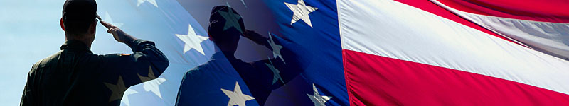 Soldiers and Flag